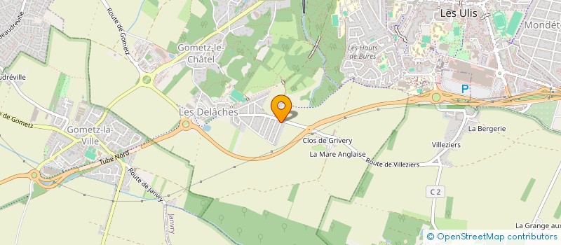 localisation de l'entreprise YANE SINE TRAITEUR  GOMETZ-LE-CHATEL