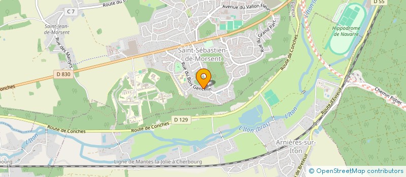 localisation de l'entreprise YANEM  AULNAY-SUR-ITON