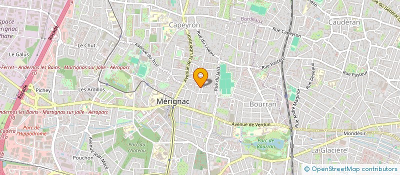 localisation de l'entreprise YANEVEN CONSULTING  BORDEAUX