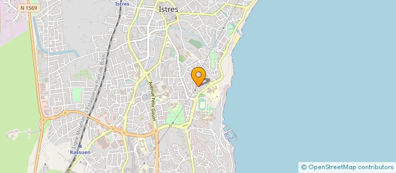 localisation de l'entreprise YANG SHENG NOURRIR LE PRINCIPE VITAL à ISTRES
