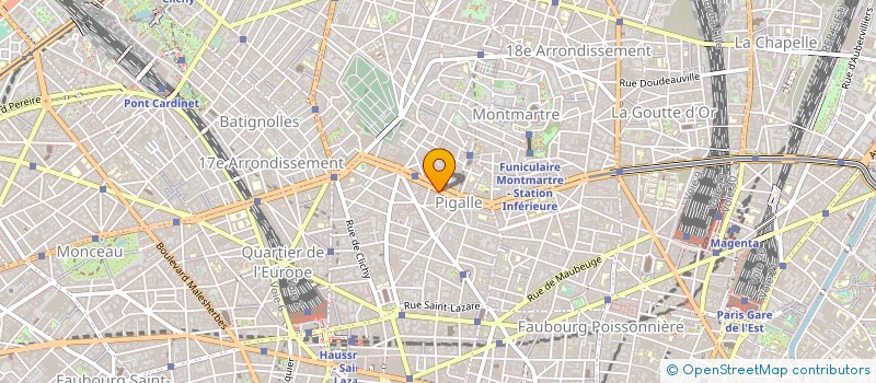 localisation de l'entreprise YANGZE à PARIS