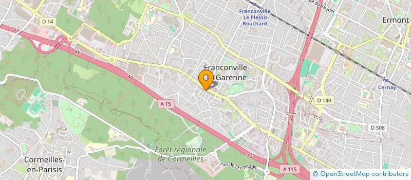 localisation de l'entreprise YANICK à FRANCONVILLE