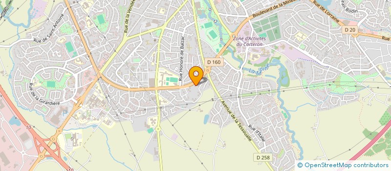 localisation de l'entreprise YANIK à CHOLET