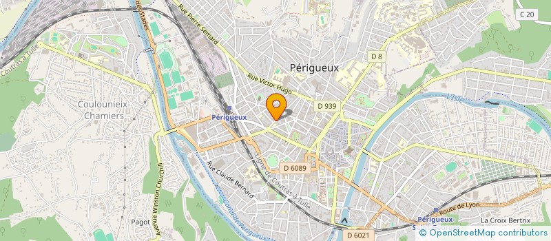 localisation de l'entreprise YANIMAGES à PERIGUEUX