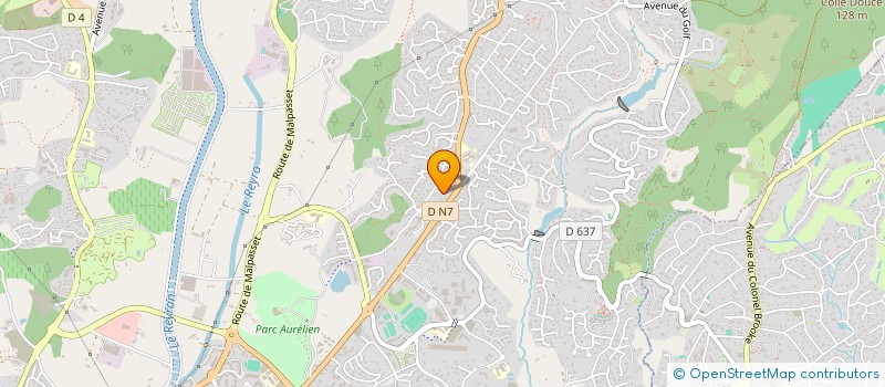 localisation de l'entreprise YANINA à FREJUS