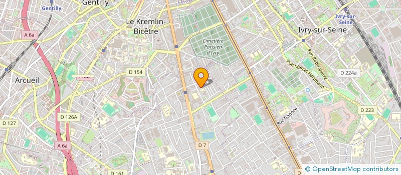 localisation de l'entreprise YANIRO  LE KREMLIN-BICETRE