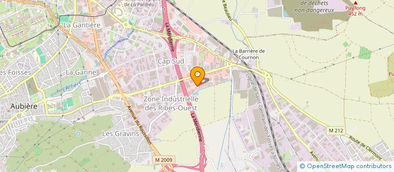 localisation de l'entreprise YANIS  AUBIERE