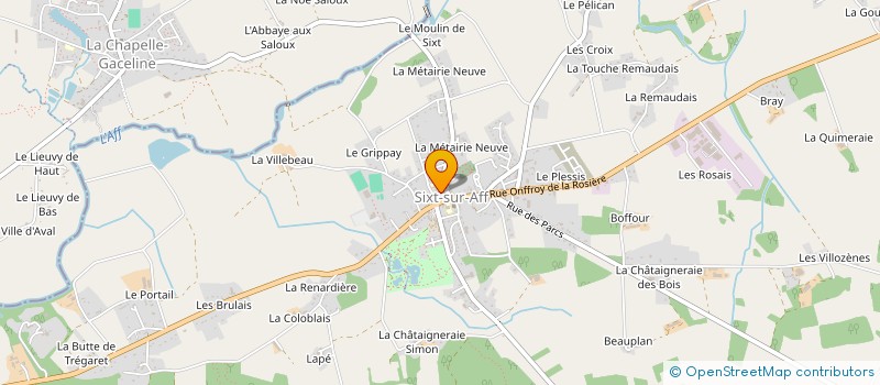 localisation de l'entreprise YANIS CONSTRUCTION 35 à SIXT-SUR-AFF