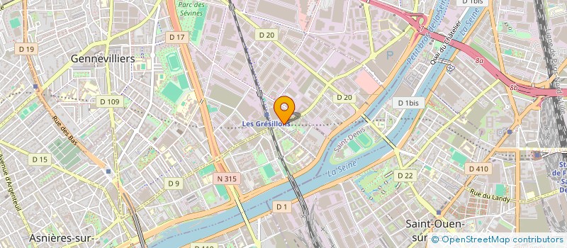 localisation de l'entreprise YANIS IKHLEF CONSULTING  ASNIERES-SUR-SEINE