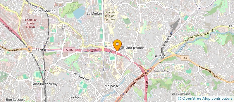 localisation de l'entreprise YANIS IMMO à MARSEILLE