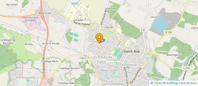 localisation de l'entreprise YANIS ISO à SAINT-AVE