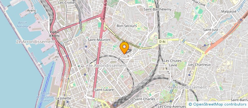 localisation de l'entreprise YANIS RENOVATION à MARSEILLE