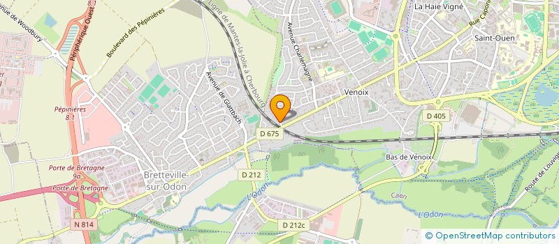localisation de l'entreprise YANISE à CAEN