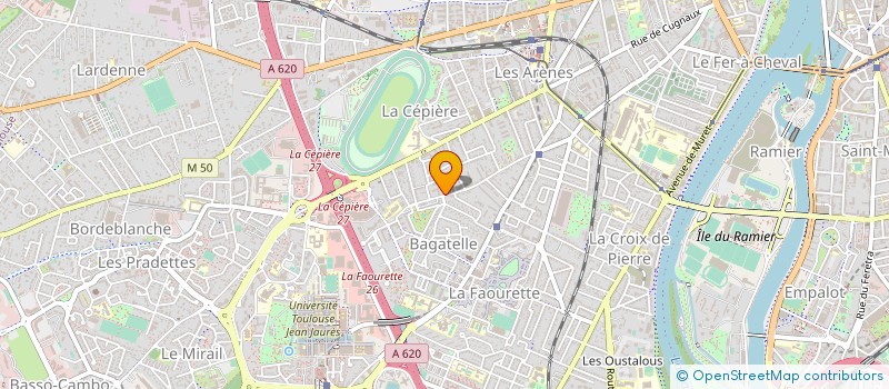 localisation de l'entreprise YANIV BENAMOU à TOULOUSE