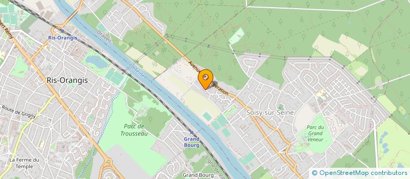 localisation de l'entreprise YANKEE DELTA à SOISY-SUR-SEINE