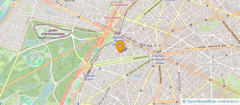 localisation de l'entreprise YANN&CELINE  PARIS