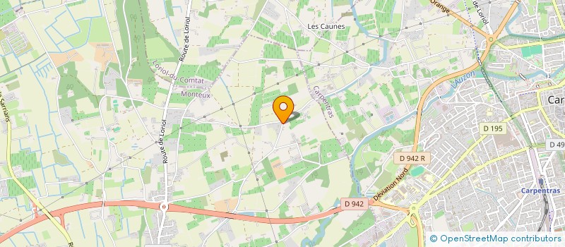 localisation de l'entreprise YANN DUBOIS  MONTEUX