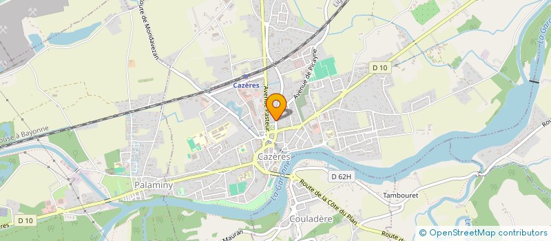 localisation de l'entreprise YANN FILLAUD HUISSIER DE JUSTICE SOCIETE CIVILE PROFESSIONNELLE TITULAIRE D'UN OFFICE D'HUISSIER DE JUSTICE  CAZERES