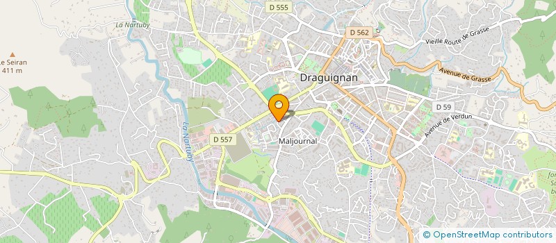 localisation de l'entreprise YANN LA D'PANNE à DRAGUIGNAN