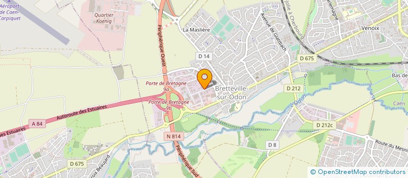 localisation de l'entreprise YANN LECORNE  BRETTEVILLE-SUR-ODON