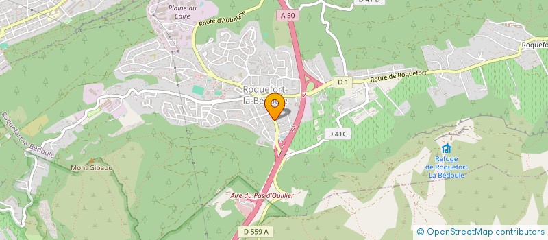 localisation de l'entreprise YANN MALOTTI  ROQUEFORT-LA-BEDOULE