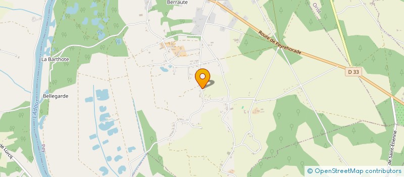 localisation de l'entreprise YANN RAMET  PEY