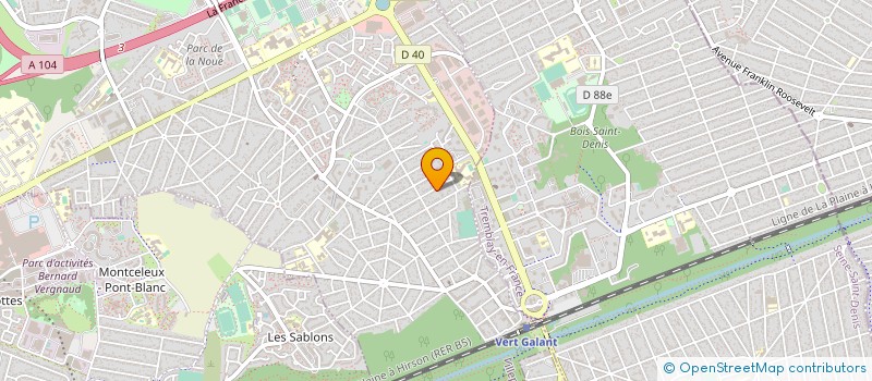 localisation de l'entreprise YANN TRANSPORTS ET FRERES à VILLEPINTE