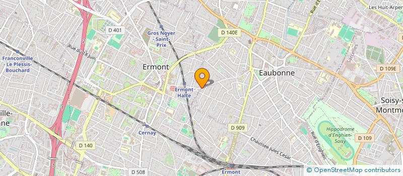 localisation de l'entreprise YANNA à EAUBONNE