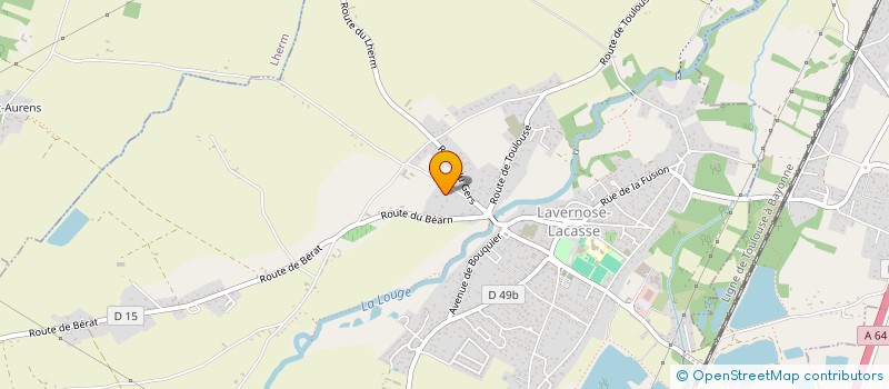 localisation de l'entreprise YANNICK ALAIN  LAVERNOSE-LACASSE