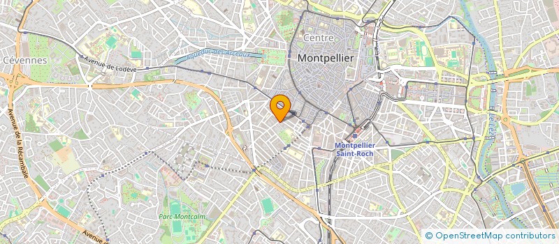 localisation de l'entreprise YANNICK CHANTEMILLE APPT  MONTPELLIER