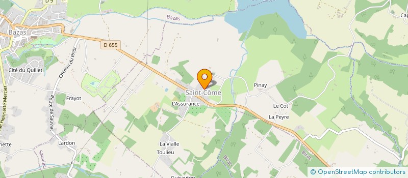 localisation de l'entreprise YANNICK DUBOS PARTENAIRE  GAJAC