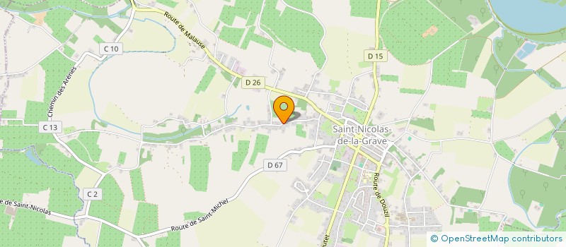 localisation de l'entreprise YANNICK ELECTRIC  SAINT-NICOLAS-DE-LA-GRAVE