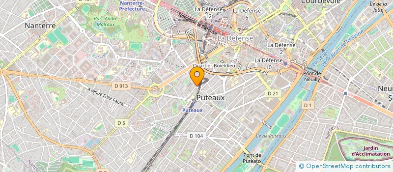 localisation de l'entreprise YANNICK L'ESCARGOT  PUTEAUX