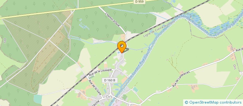 localisation de l'entreprise YANNICK MONNIER  ORS