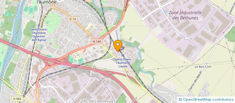 localisation de l'entreprise YANNICK YOUTA TRANSPORTS à SAINT-OUEN-L'AUMONE