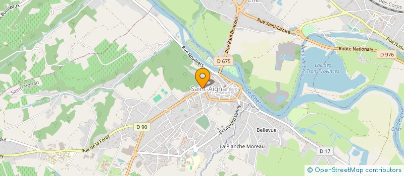 localisation de l'entreprise YANNIS à SAINT-AIGNAN