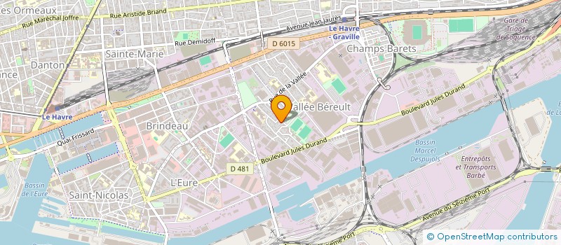 localisation de l'entreprise YANNIS WADE à LE HAVRE
