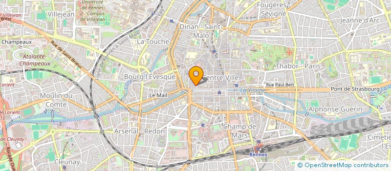 localisation de l'entreprise YANNISK à RENNES
