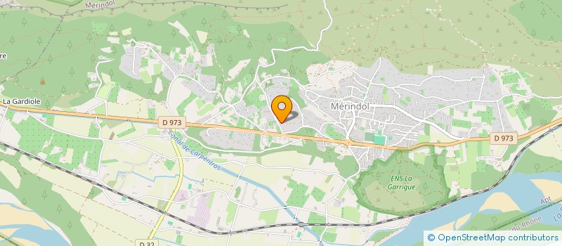 localisation de l'entreprise YANNOEL  MERINDOL