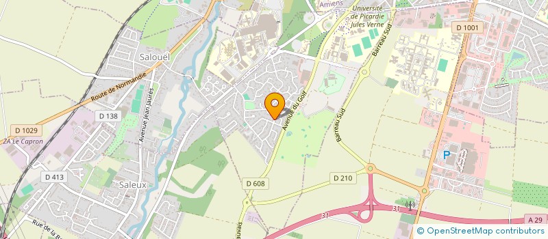 localisation de l'entreprise YANOFF à SALOUEL