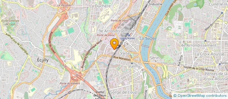 localisation de l'entreprise YANOMAMI à LYON