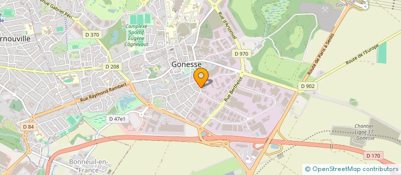 localisation de l'entreprise YANOS CP TRANS  PARIS 17