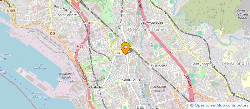localisation de l'entreprise YANOU à MARSEILLE