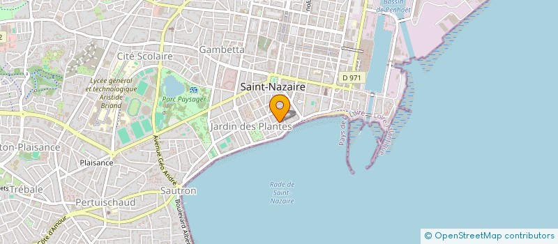 localisation de l'entreprise YANQUE  SAINT-NAZAIRE