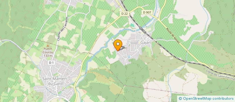 localisation de l'entreprise YANSER IMMOBILIER  GAJAN