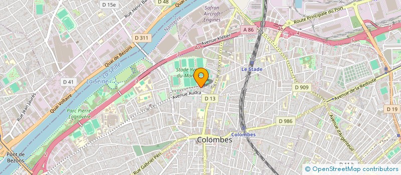 localisation de l'entreprise YANSIN IMMO  COLOMBES