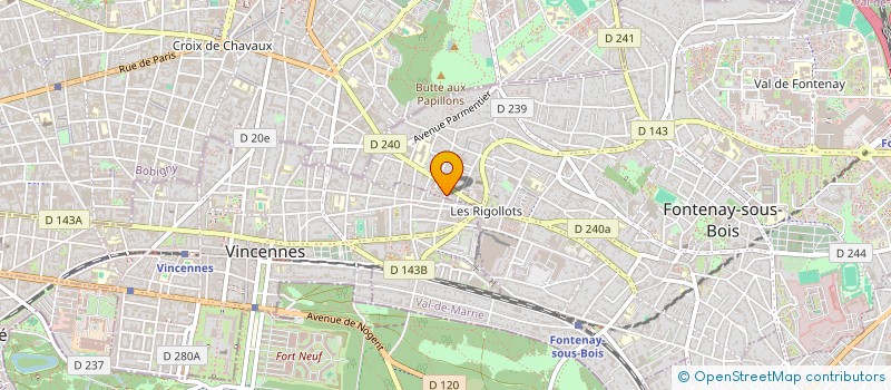 localisation de l'entreprise YANTRI à FONTENAY-SOUS-BOIS