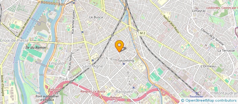 localisation de l'entreprise YANTRIS GROUPE à TOULOUSE
