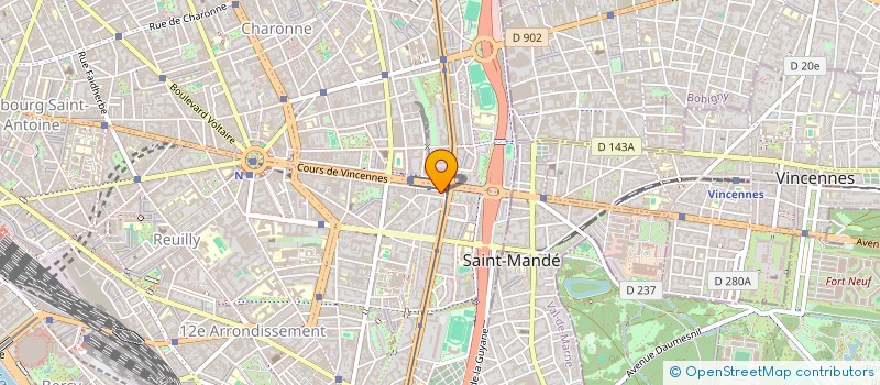 localisation de l'entreprise YAO  PARIS