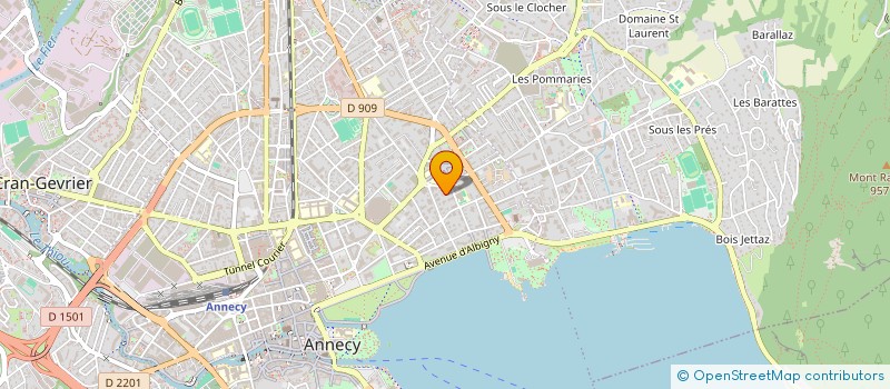 localisation de l'entreprise YAOLING  ANNECY